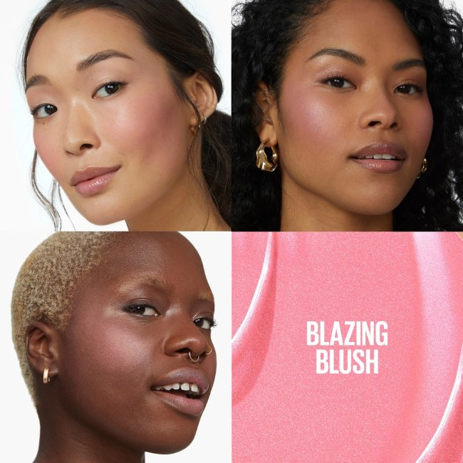 Жидкая румяна Maybelline New York Sunkisser Blush 6,8 мл оттенок Blazing Blush