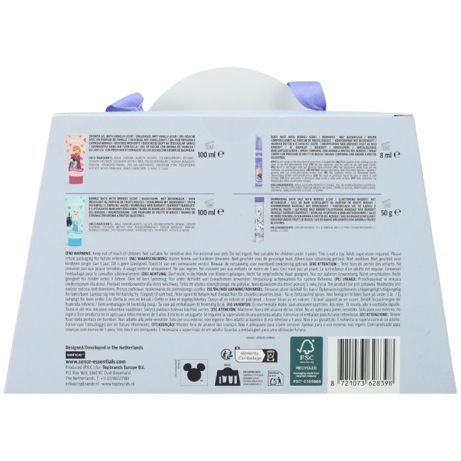 Подарочный набор Disney Frozen 4 шт. гель для тела The Great Outdoors Подарочный набор Disney Frozen 4 шт. гель для тела The Great Outdoors