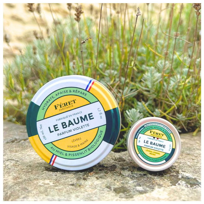 Бальзам для губ, лица и рук Feret Parfumeur Le Baume Parfum Violette 15 мл