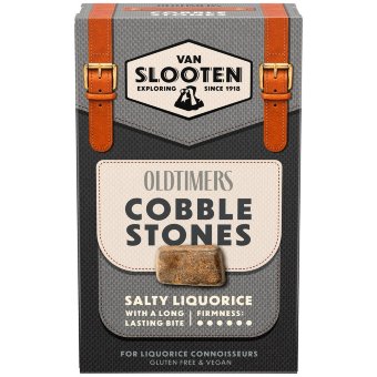 Соленая лакрица Van Slooten Oldtimers Cobble Stone 235 гр