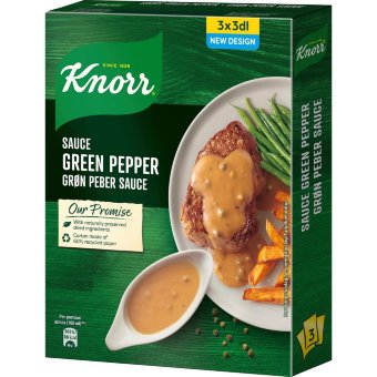 Соус Knorr Viherpippurikastike (уп 3 шт) 66 гр