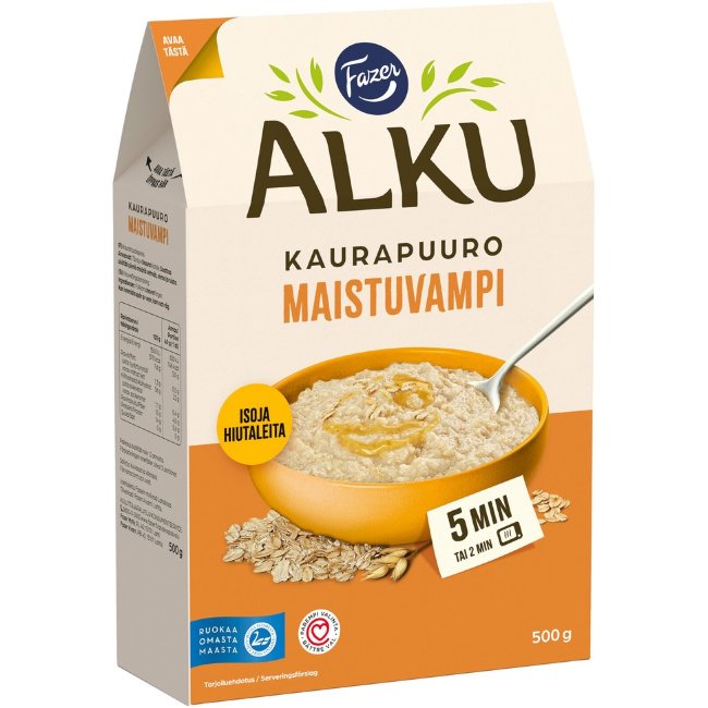 Овсяная каша Fazer Alku Maistuvampi 500 гр