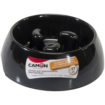 Миска Camon против быстрого поедания питомцем 17 см