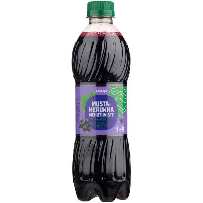 Концентрат сока черной смородины Coop 500 мл