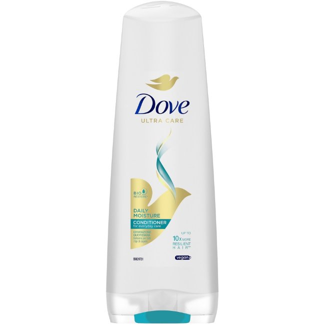 Кондиционер Dove Daily Moisture 350 мл укрепляющий и увлажняющий волосы для большей упругости