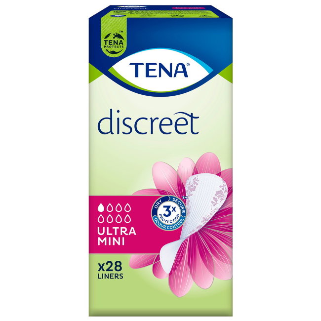 Гигиеническая прокладка TENA Discreet Ultra Mini 1/8, 28 шт