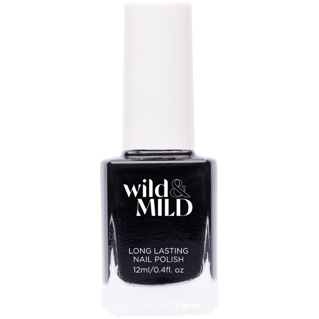 Долговечный лак для ногтей Wild&Mild Long Lasting M002 Lady in Black 12 мл Долговечный лак для ногтей Wild&Mild Long Lasting M002 Lady in Black 12 мл