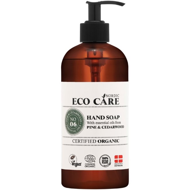 Жидкое мыло для рук Eco Care Nordic с ароматом сосны и кедра 500 мл