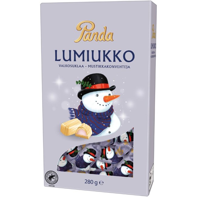 Шоколадные конфеты Panda с черничной начинкой 280 гр