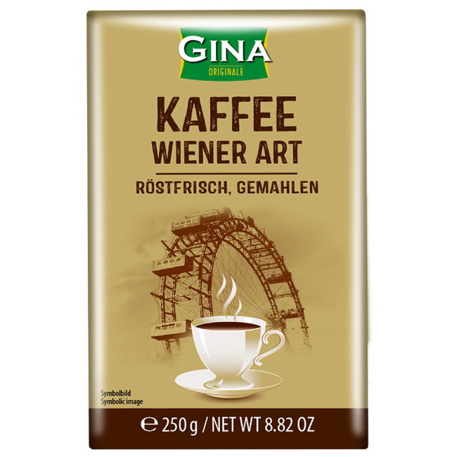Кофе заварной Gina 250 гр