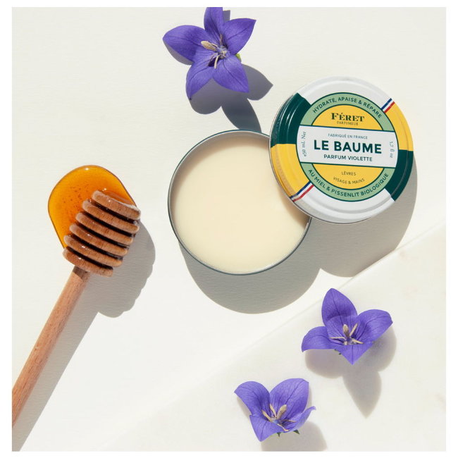 Крем бальзам для губ, лица и рук Feret Parfumeur Le Baume Parfum Violette 15 мл