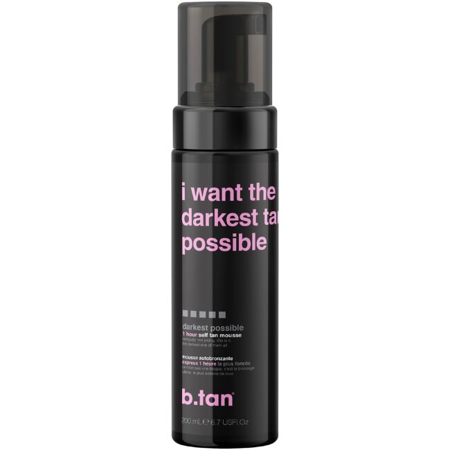 Автозагарный мусс B Tan I Want The Darkest Tan Possible Автозагарный мусс B Tan I Want The Darkest Tan Possible