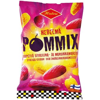 Фруктовые леденцы Halva Pommix 100 гр