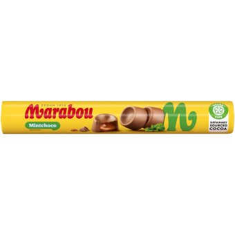 Батончики из молочного шоколада с мятной начинкой Marabou 78 гр