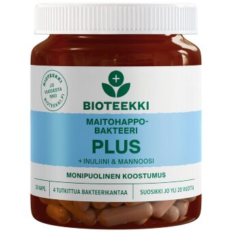 Пробиотики Bioteekki Maitohappobakteeri Plus 30 капсул Пробиотики Bioteekki Maitohappobakteeri Plus 30 капсул