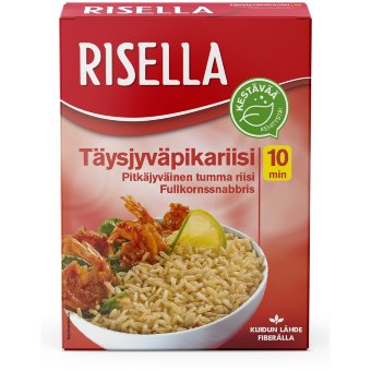 Цельнозерновой рис в пакетиках Risella 800 гр