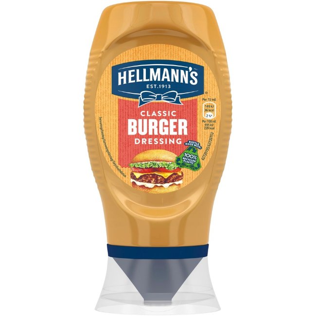 Вегетарианский классический соус для бургера Hellmann's 250 мл