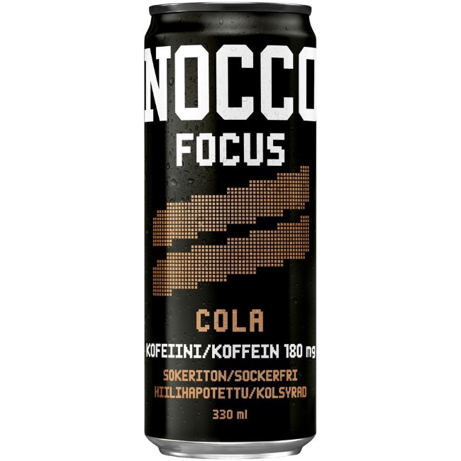 Газированный энергетический напиток NOCCO Focus со вкусом колы 330 мл Газированный энергетический напиток NOCCO Focus со вкусом колы 330 мл