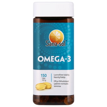Рыбий жир Omega-3 Sana-sol (Омега-3) 150 капсул