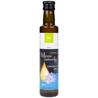 Льняное масло органическое Elixi Omega 3-6-9 250 мл Luomu Льняное масло органическое Elixi Omega 3-6-9 250 мл Luomu