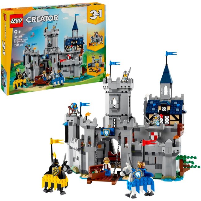 Конструктор LEGO Creator 31168 Средневековый замок рыцарей на лошадях
