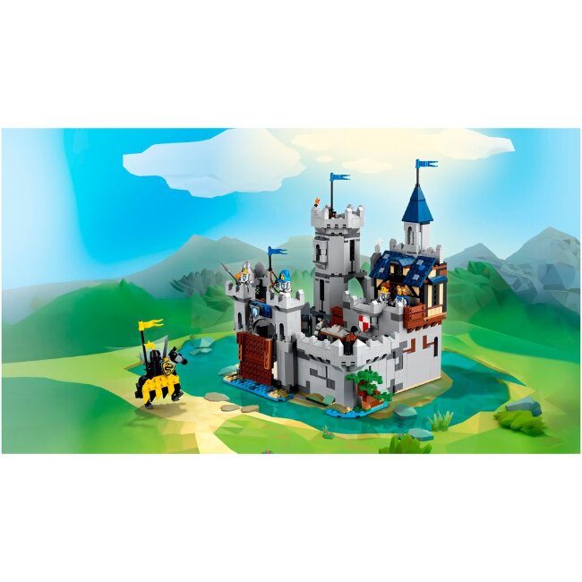 Конструктор LEGO Creator 31168 Средневековый замок рыцарей на лошадях