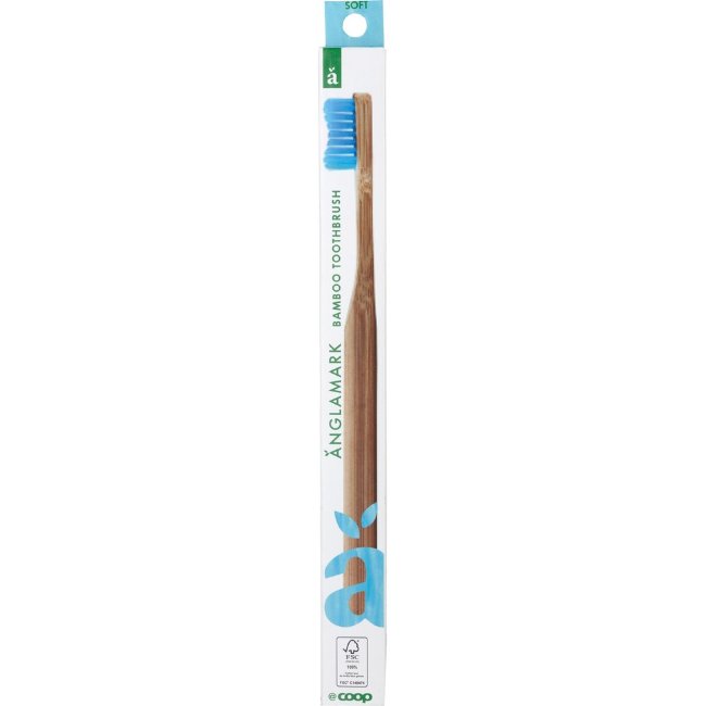 Бамбуковая зубная щетка (мягкая) Ånglamark bambu soft