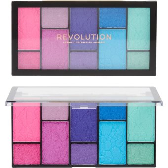 Тени для век Makeup Revolution Reloaded Vivid Passion 16,8 гр 10 оттенков