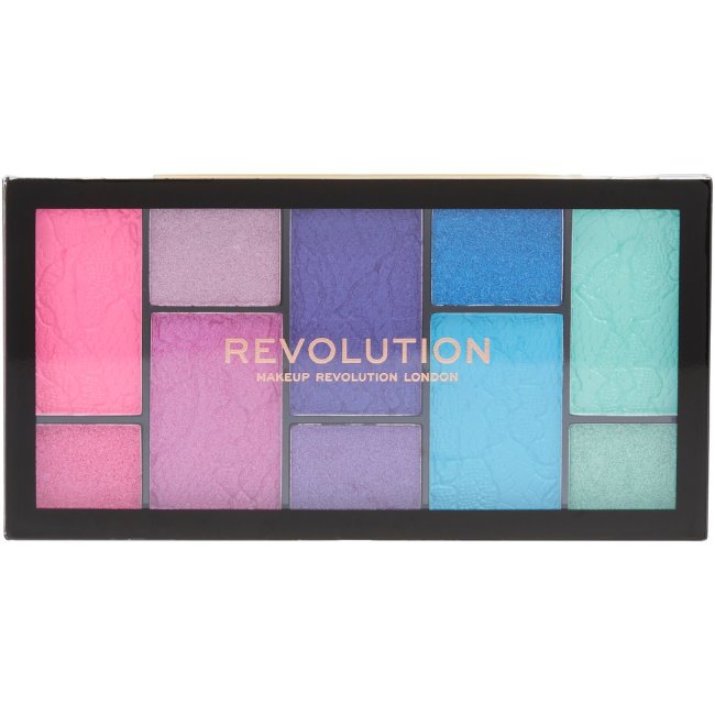 Тени для век Makeup Revolution Reloaded Vivid Passion 16,8 гр 10 оттенков