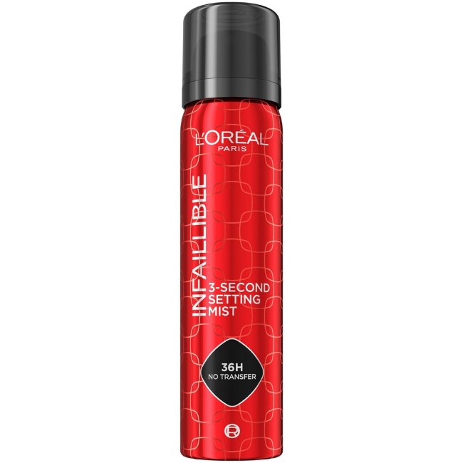 Фиксатор макияжа L'Oréal Paris Infaillible 3-Second Setting Mist 75 мл Фиксатор макияжа L'Oréal Paris Infaillible 3-Second Setting Mist 75 мл
