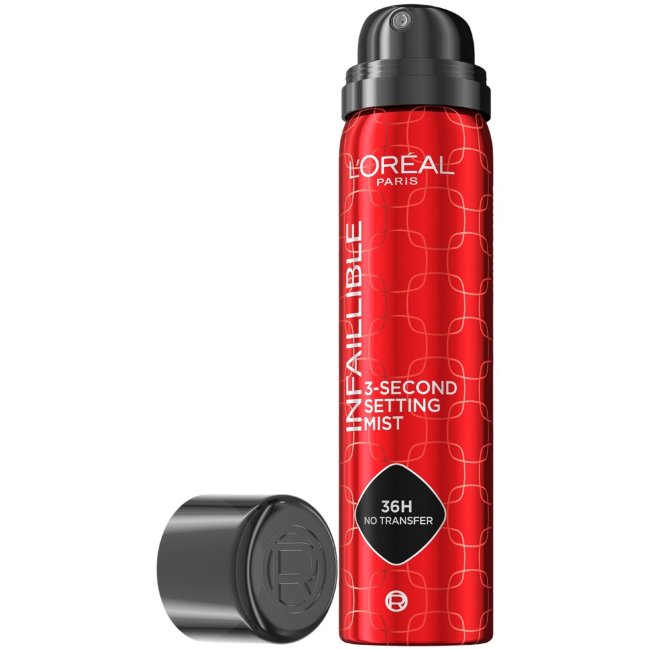 Фиксатор макияжа L'Oréal Paris Infaillible 3-Second Setting Mist 75 мл Фиксатор макияжа L'Oréal Paris Infaillible 3-Second Setting Mist 75 мл