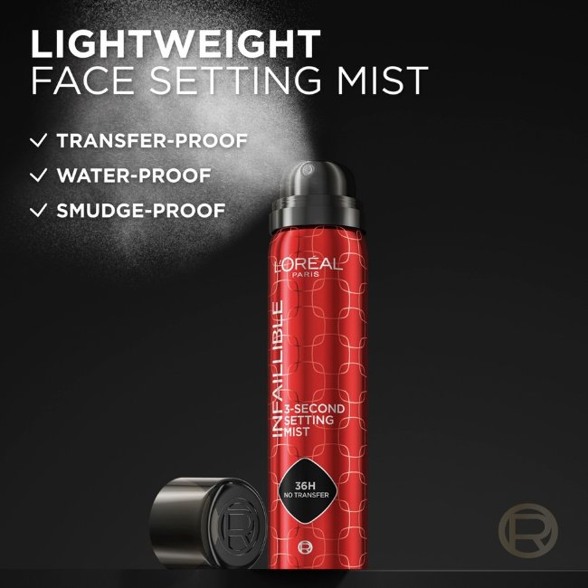 Фиксатор макияжа L'Oréal Paris Infaillible 3-Second Setting Mist 75 мл Фиксатор макияжа L'Oréal Paris Infaillible 3-Second Setting Mist 75 мл