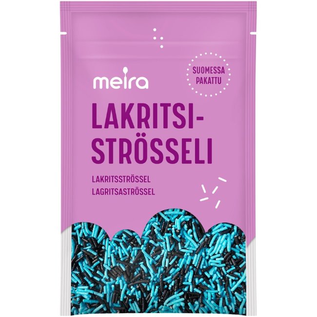 Кондитерская посыпка Meira (лакричные палочки) 55 гр