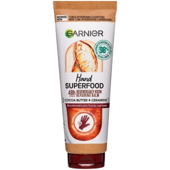 Крем для рук Garnier Superfood Cocoa 75 мл Крем для рук Garnier Superfood Cocoa 75 мл