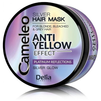 Маска для светлых и седых волос anti-yellow effect Cameleo 200 мл