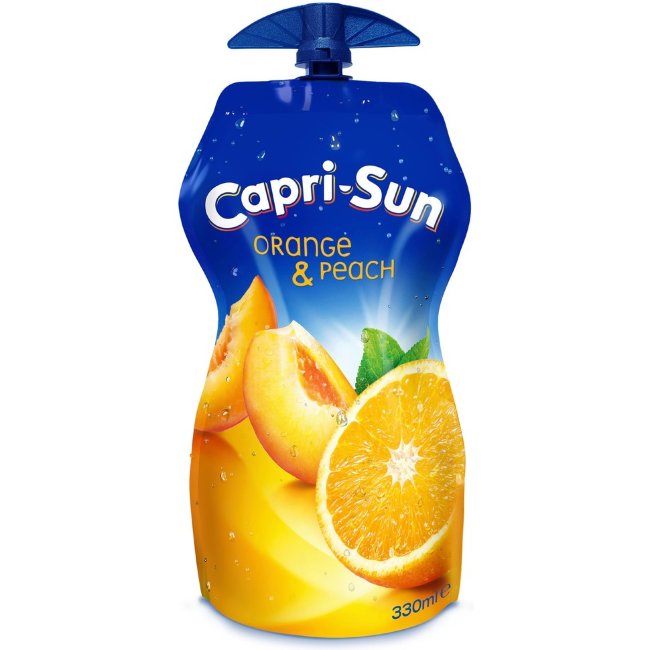 Сок Capri-Sun Orange&Peach 330 мл с трубочкой