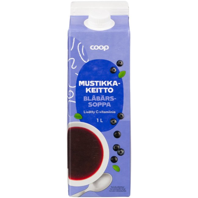 Черничный кисель Coop 1 л