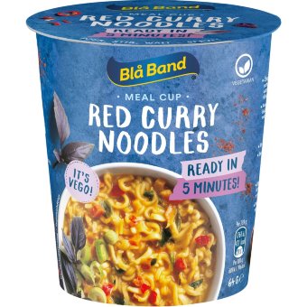 Лапша с красным карри Blå Band Meal Cup Red Curry Noodles 64 гр Лапша с красным карри Blå Band Meal Cup Red Curry Noodles 64 гр