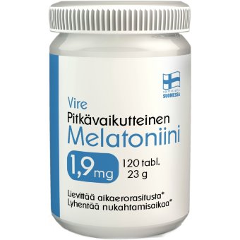 Мелатонин Vire 1,9 мг пролонгированного действия 120 таблеток 23 гр