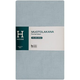 Простыня на резинке House 90x200x20 см