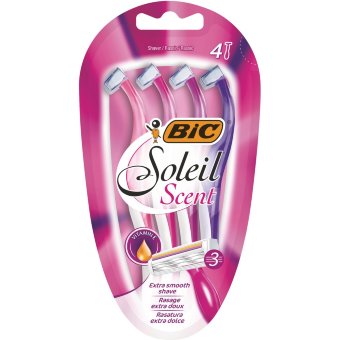 Бритвенные станки Bic 4 шт Soleil3 Lady Scent