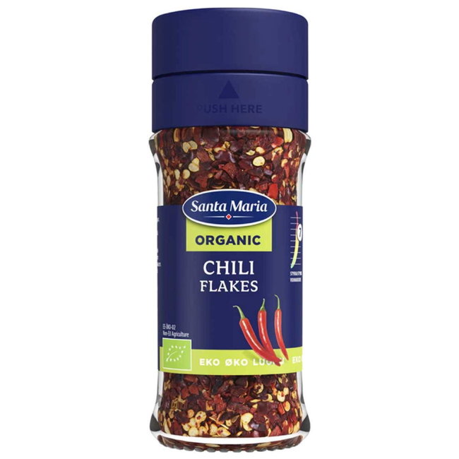 Перец чили Santa Maria Chili Flakes (органический) 27 гр