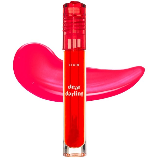 Гелевый тинт для губ ETUDE dear darling water 5 гр tangerine red