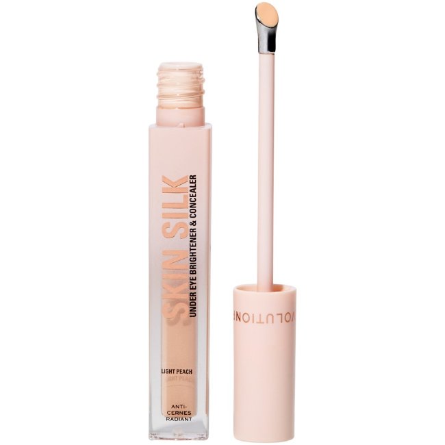 Сыворотка для области вокруг глаз Makeup Revolution Skin Silk Radiant 4 мл Light Peach