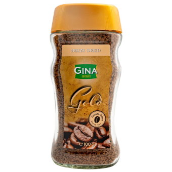 Кофе растворимый Gina Gold 100 гр
