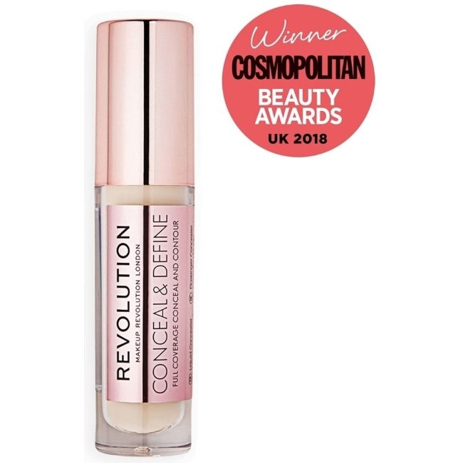 Консилер и корректирующий продукт Makeup Revolution Conceal & Define C2 Консилер и корректирующий продукт Makeup Revolution Conceal & Define C2
