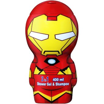 Гель для душа и шампунь Air-Val Iron Man 400 мл