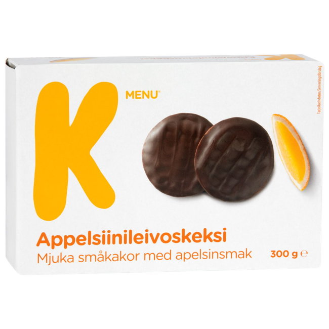 Печенье K-menu (апельсин) 300 гр
