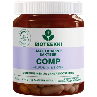 Пробиотики Bioteekki Maitohappobakteeri Comp 20 капсул Пробиотики Bioteekki Maitohappobakteeri Comp 20 капсул