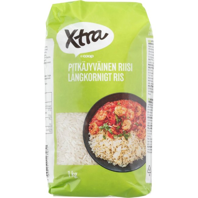 Длиннозерный рис Xtra 1 кг